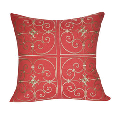 21" x 21" Coral Floral Decorative Pillow P0170-2121P