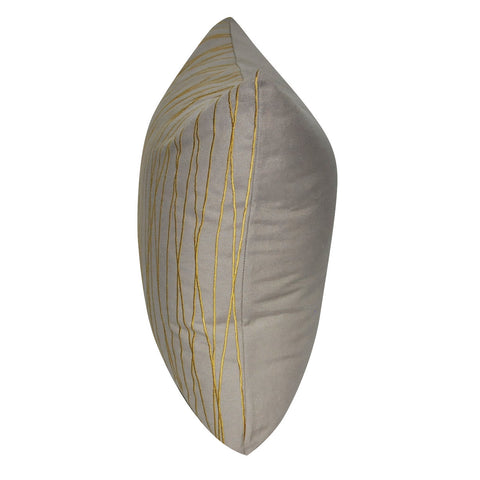 21" x 21" Dark Tan Branch Decorative Pillow P0173-2121P