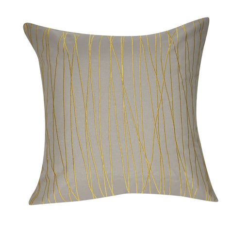 21" x 21" Dark Tan Branch Decorative Pillow P0173-2121P
