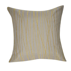 21" x 21" Dark Tan Branch Decorative Pillow P0173-2121P