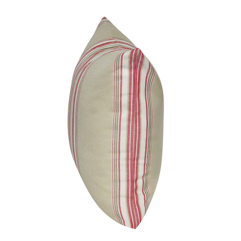 21" x 21" Dark Tan Stripe Decorative Pillow P0184-2121P