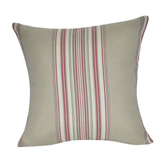 21" x 21" Dark Tan Stripe Decorative Pillow P0184-2121P