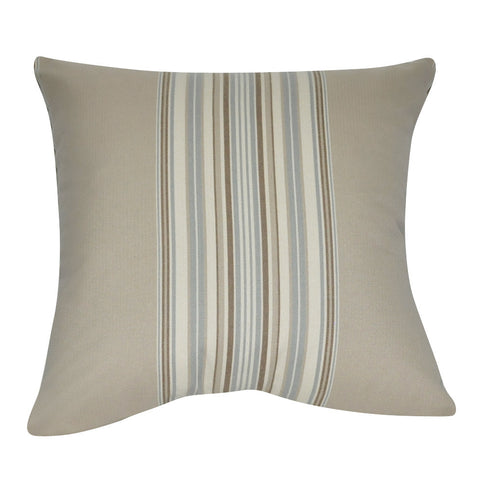 21" x 21" Dark Tan Stripe Decorative Pillow P0186-2121P