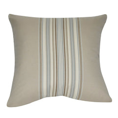 21" x 21" Dark Tan Stripe Decorative Pillow P0186-2121P