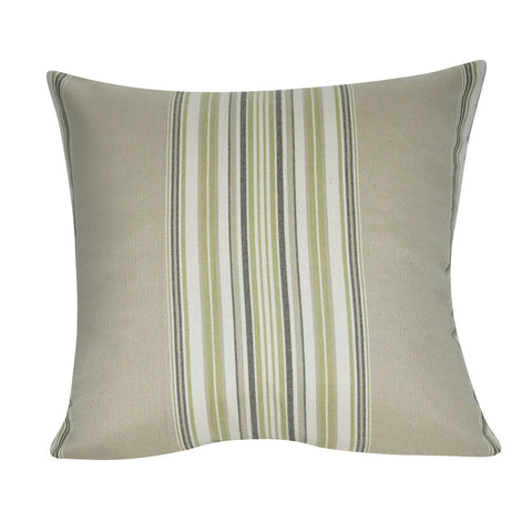 21" x 21" Tan Stripe Decorative Pillow P0190-2121P