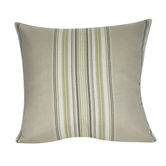 21" x 21" Tan Stripe Decorative Pillow P0190-2121P