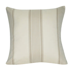 21" x 21" Light Tan Stripe Decorative Pillow P0192-2121P