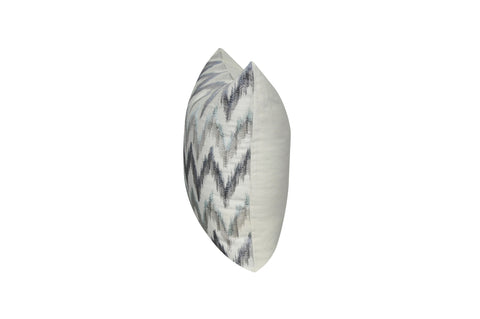 21" x 21" Blue Chevron Decorative Pillow P0195-2121P