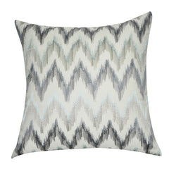 21" x 21" Blue Chevron Decorative Pillow P0195-2121P