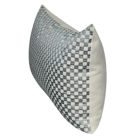 13" x 20" Blue Geometric Decorative Pillow P0197-1320P