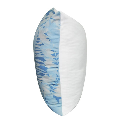 21" x 21" Seafoam Leaf Decorative Pillow P0198-2121P