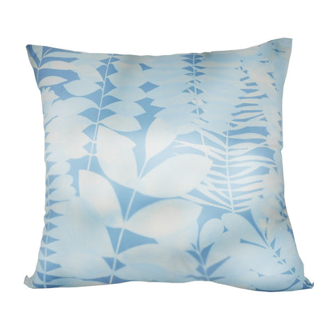 21" x 21" Seafoam Leaf Decorative Pillow P0198-2121P