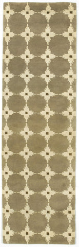 Trans Ocean Palermo Collection 7626/12 SQUARES NEUTRAL