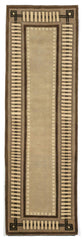 Trans Ocean Palermo Collection 7632/19 MODERN BORDER BROWN