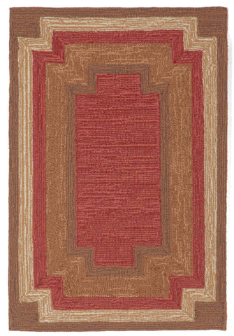 Trans Ocean Ravella Collection 1905/24 BORDER RED