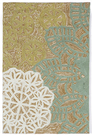Trans Ocean Ravella Collection 1971/04 CROCHET AQUA