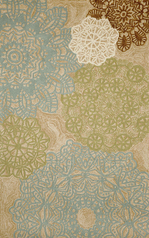 Trans Ocean Ravella Collection 1971/04 CROCHET AQUA