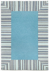 Trans Ocean Ravella Collection 2254/03 PIN STRIPE BDR BLUE