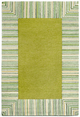 Trans Ocean Ravella Collection 2254/06 PIN STRIPE BDR GREEN