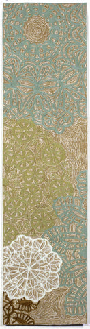 Trans Ocean Ravella Collection 1971/04 CROCHET AQUA