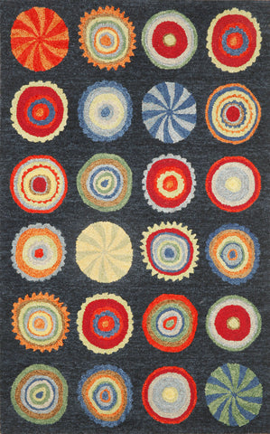 Trans Ocean Siena Collection 8000/33 SM POP CIRCLES NAVY