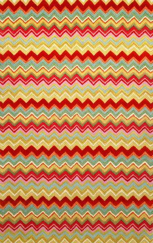 Trans Ocean Seville Collection 9666/44 ZIGZAG STRIPE MULTI