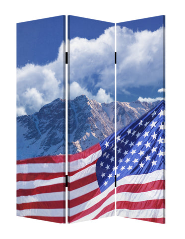 Model American Flag Screen