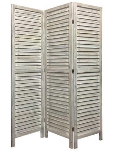 Shutter Screen Washed White