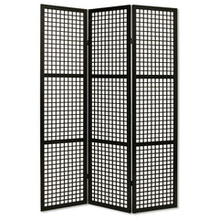 Eternal Squares Screen, Brown / Black/White