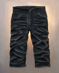 Jeans Wall Decor with light