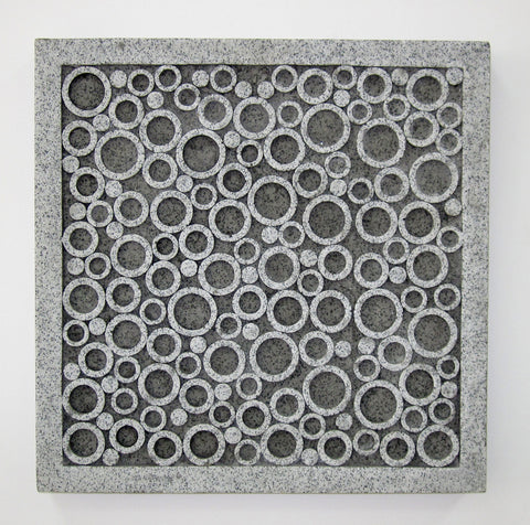 Sandstone Square Design Wall Art - Set of 2