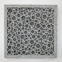 Sandstone Square Design Wall Art - Set of 2