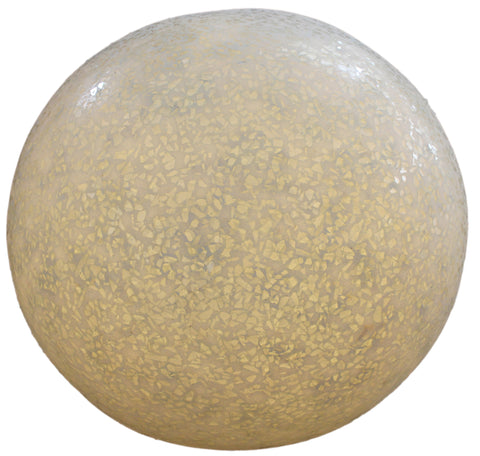 Sandstone Polished Ball with Outdoor Light Piece