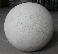 Sandstone  Ball with Outdoor Light
