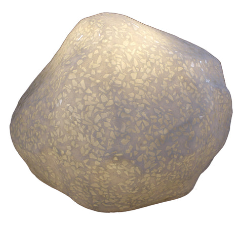Sandstone Polished Stone with Light w/glass Pieces SGS-3005