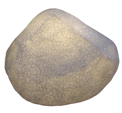 Sandstone Polished Stone with Light w/glass Pieces SGS-3006