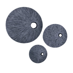Sandstone Circle Design Wall Art - Set of 2