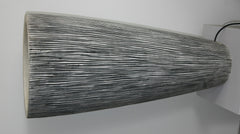 Sandstone Ribbed Long Conical Planter