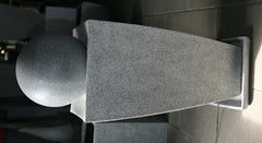 Long Square Planter W/Ball Fountain
