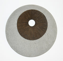 Sandstone Circle Design Wall Art - Set of 2
