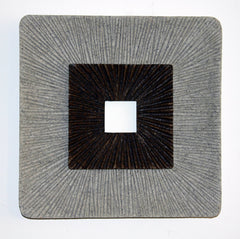 Sandstone Square Design Wall Art - Set of 2