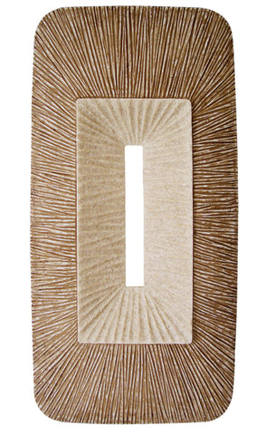 nature sand color finished Sandston wall Art - Set of 2