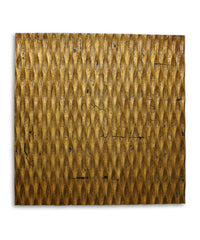 Metallic Ridge Gold Wall Art SGWA-83