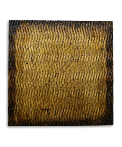 Metallic Ridge Brown Wall Art SGWB-85