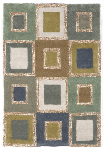Trans Ocean Spello Collection 2055/04 BIG SQUARES OCEAN