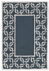 Trans Ocean Spello Collection 2142/33 CHAIN BORDER DENIM
