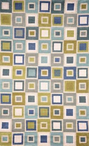 Trans Ocean Spello Collection 2055/04 BIG SQUARES OCEAN