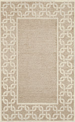 Trans Ocean Spello Collection 2142/12 CHAIN BORDER NEUTRAL