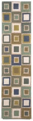 Trans Ocean Spello Collection 2055/04 BIG SQUARES OCEAN