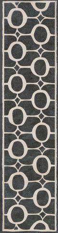 Trans Ocean Spello Collection 2117/48 ARABESQUE MIDNIGHT